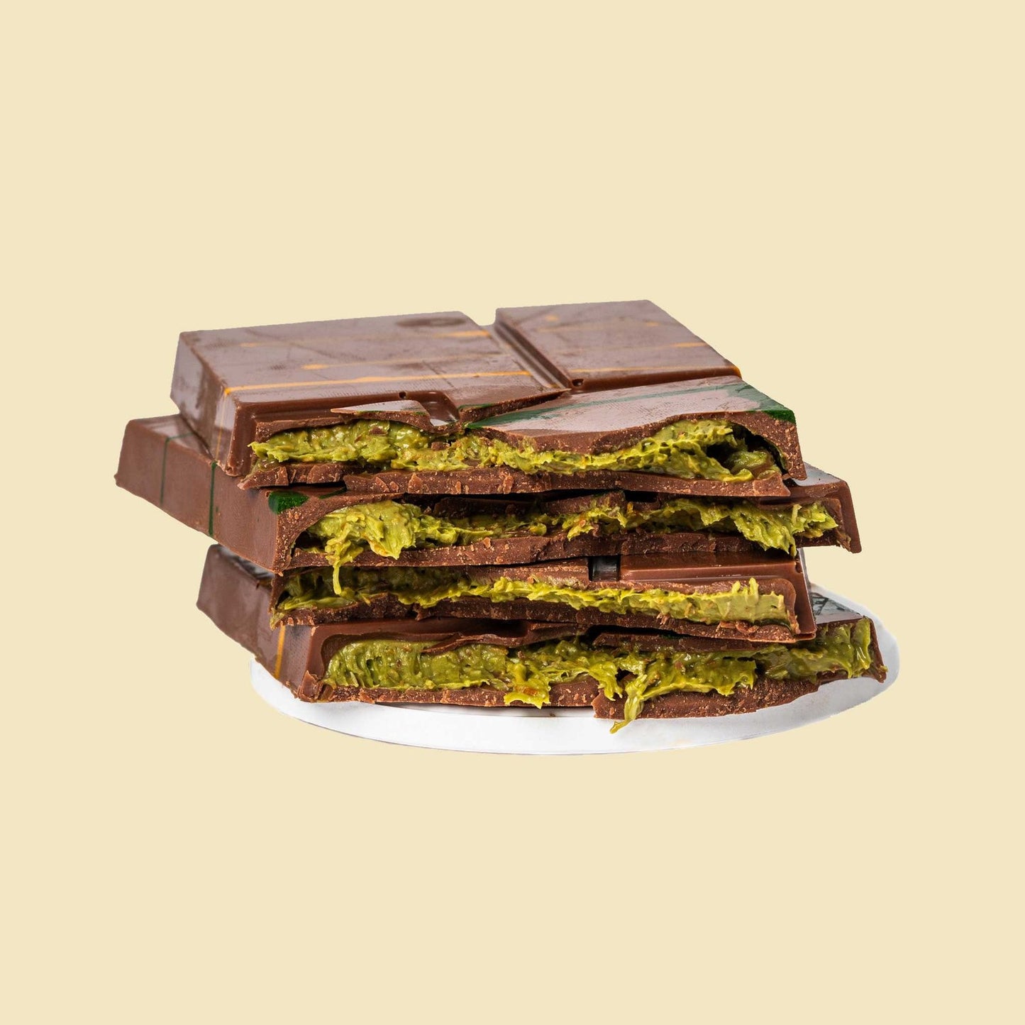 Pistachio Kunafa in Milk Chocolate Bar - 125g