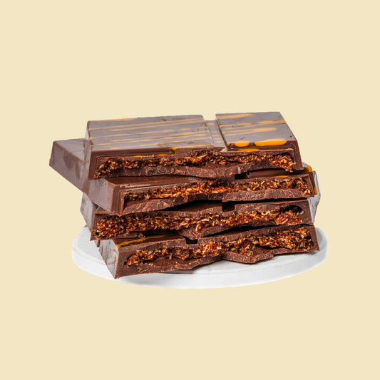 Dates Kunafa in Milk Chocolate Bar - 125g