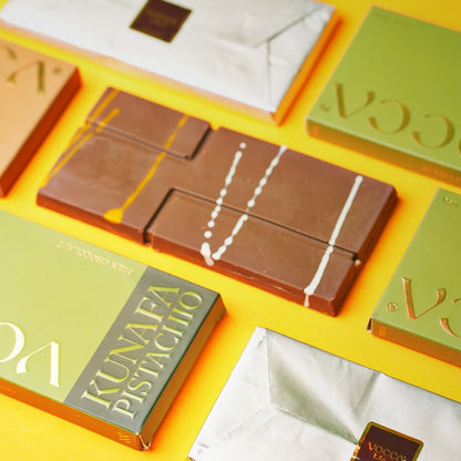 Pistachio Kunafa in Milk Chocolate Bar - 125g